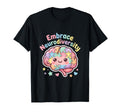 Embrace Neurodiversity Kawaii Puzzle T-Shirt - Minimalist Print Men Women - T-Shirt, Sweatshirt, Hoodie