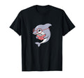 Dolphin Reading Books Literature Hobby T-Shirt - Novelty Apparel Men Women - T-Shirt, Sweatshirt, Hoodie