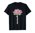 Namaste Lotus Flower Meditation Yoga T-Shirt - Minimalist Print Men Women - T-Shirt, Sweatshirt, Hoodie