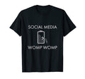 Social Media Womp Womp Anti Low Battery T-Shirt - Aesthetic Graphic Unisex - T-Shirt, Sweatshirt, Hoodie