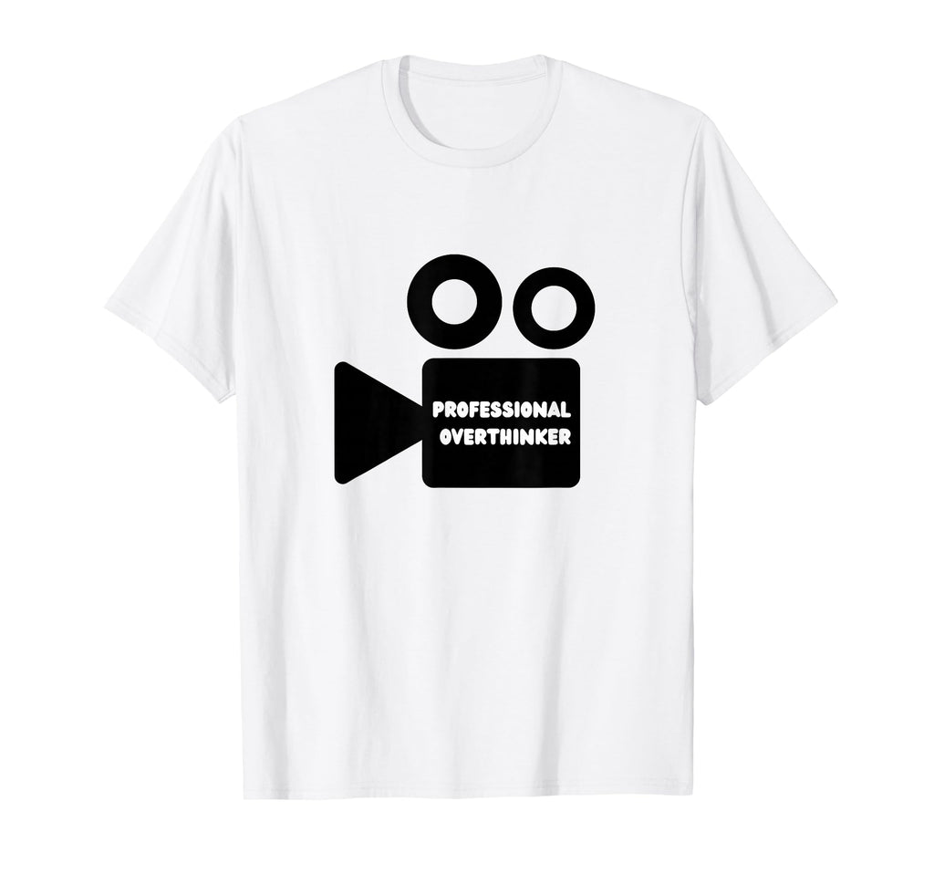 Professional Overthinker Funny T-Shirt - Aesthetic Graphic for Adults - T-Shirt, Sweatshirt, Hoodie