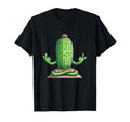 Meditation Cactus Yoga Pose T-Shirt - Casual Everyday Wear Men Women - T-Shirt, Sweatshirt, Hoodie