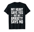 My Anxiety Has Anxiety Attacks Panic T-Shirt - Custom Art Print Men Women - T-Shirt, Sweatshirt, Hoodie