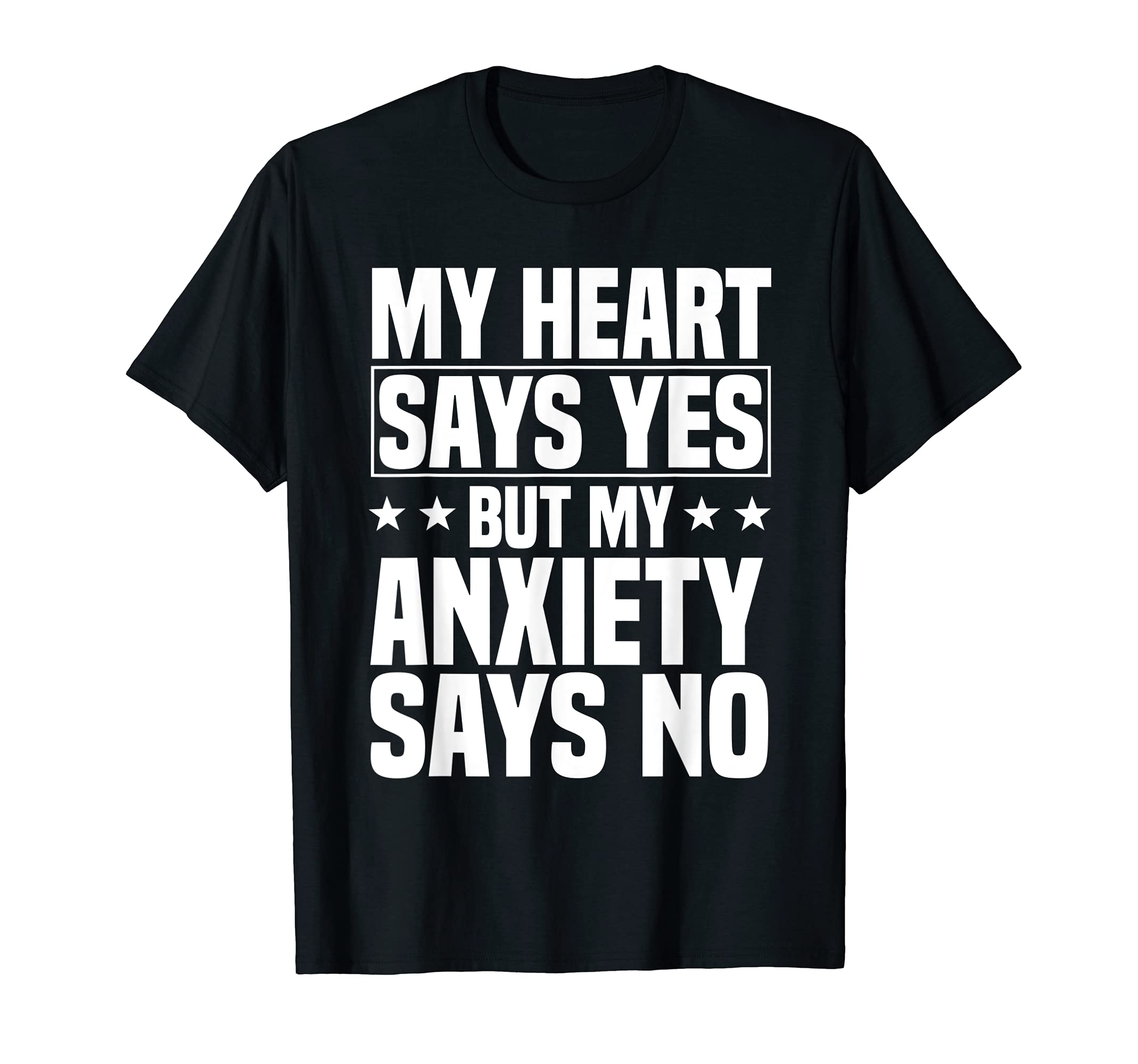 My Anxiety Has Anxiety Attacks Panic T-Shirt - Custom Art Print Men Women - T-Shirt, Sweatshirt, Hoodie