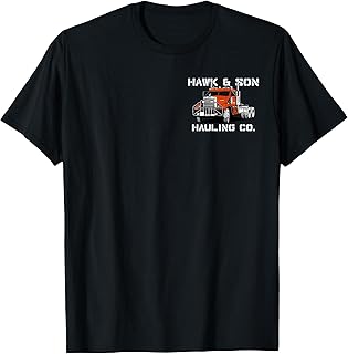 Hawk and Son Hauling Company Big Rig Pride 2 Side T-Shirt Unisex T-shirt, Sweatshirt, Hoodie, Long Sleeve Tee - T-Shirt, Sweatshirt, Hoodie