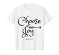 Choose Joy John 15 11 Black T-Shirt - Trendy Graphic for Adults - T-Shirt, Sweatshirt, Hoodie