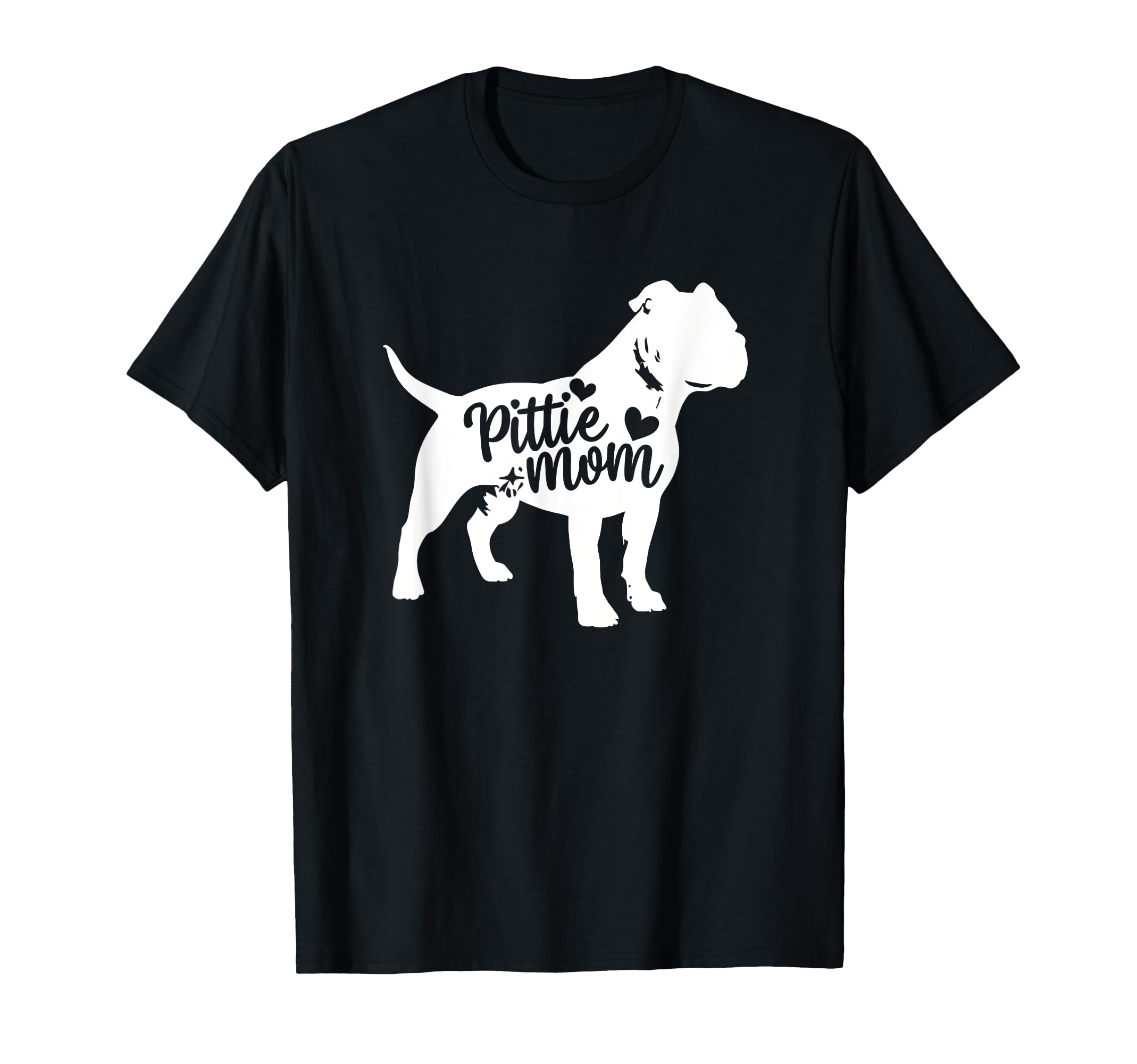 Pittie Mom Womens Pit Bull Terrier Dog T-Shirt - Trendy Graphic Men Women - T-Shirt, Sweatshirt, Hoodie
