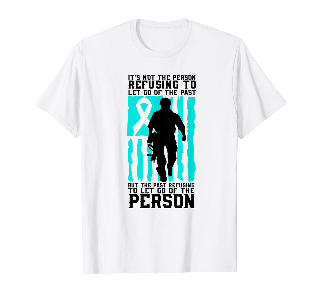 Ptsd Awareness Month Let Go Support T-Shirt - Custom Art Print for Adults - T-Shirt, Sweatshirt, Hoodie