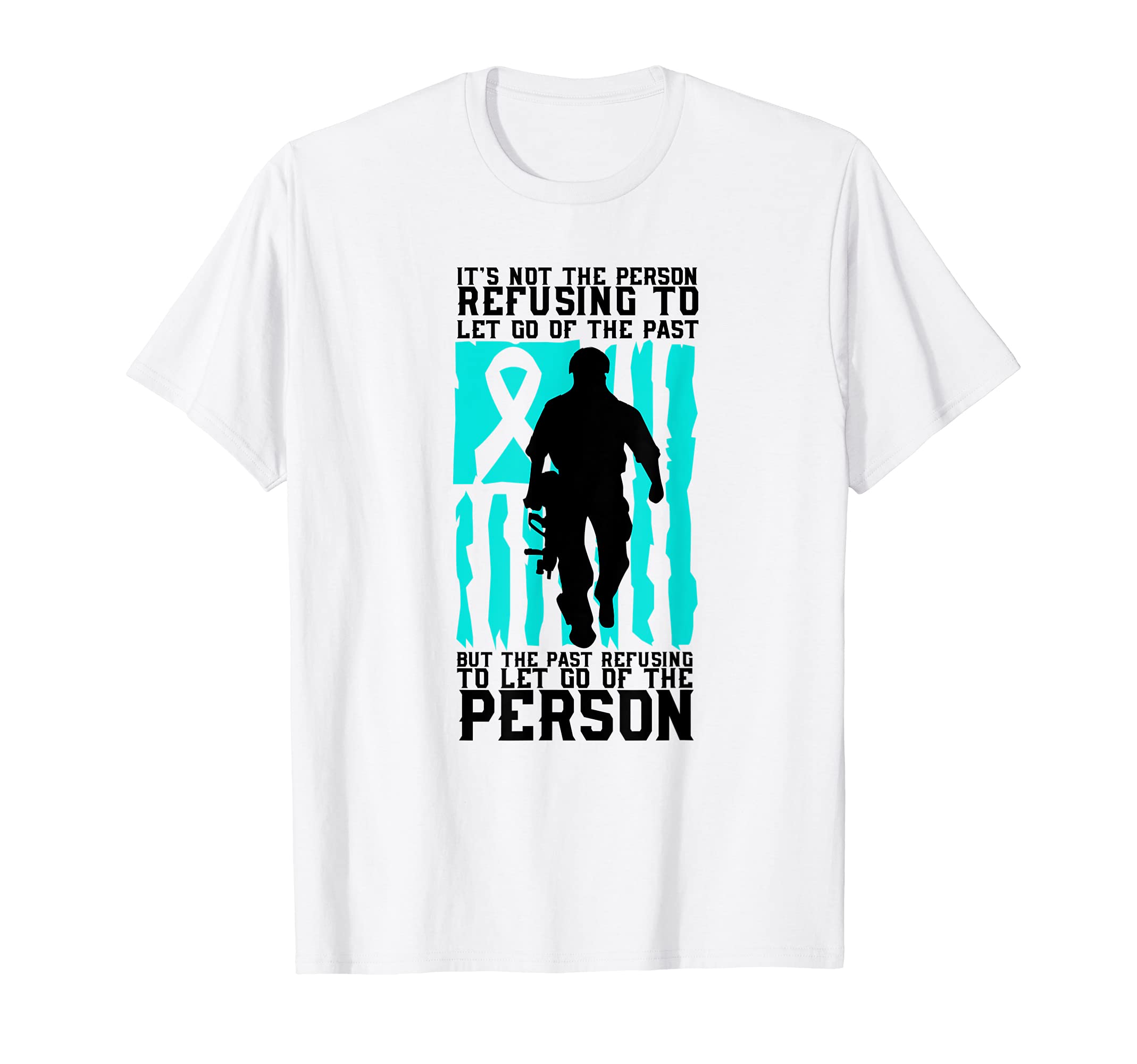 Ptsd Awareness Month Let Go Support T-Shirt - Custom Art Print for Adults - T-Shirt, Sweatshirt, Hoodie