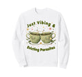 Funny Wellness Vibes Aesthetic Tea Sweatshirt - Unique Graphic for Adults - T-Shirt, Sweatshirt, Hoodie