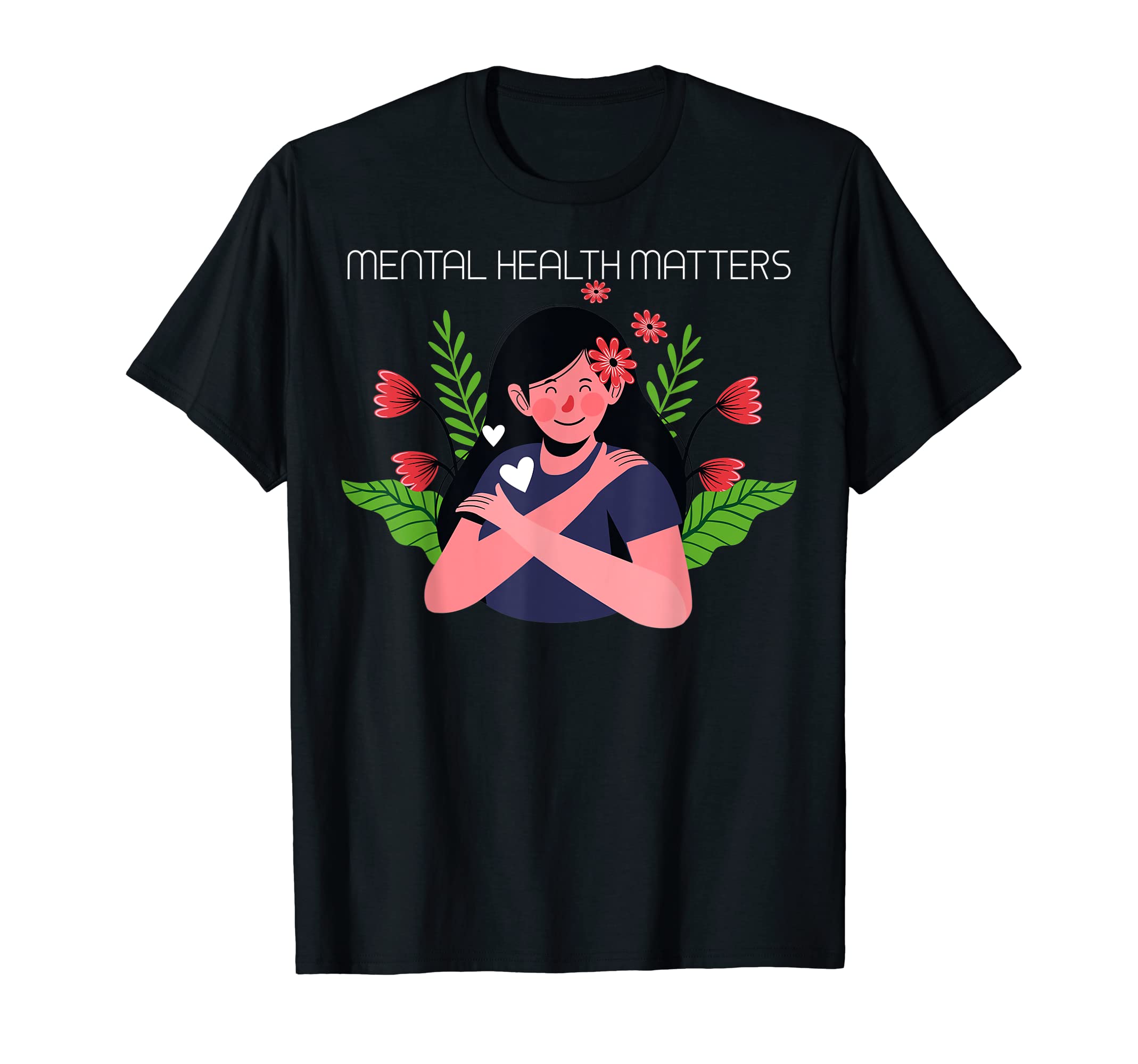 Mental Health Matters T-Shirt - Minimalist Print Men Women - T-Shirt, Sweatshirt, Hoodie