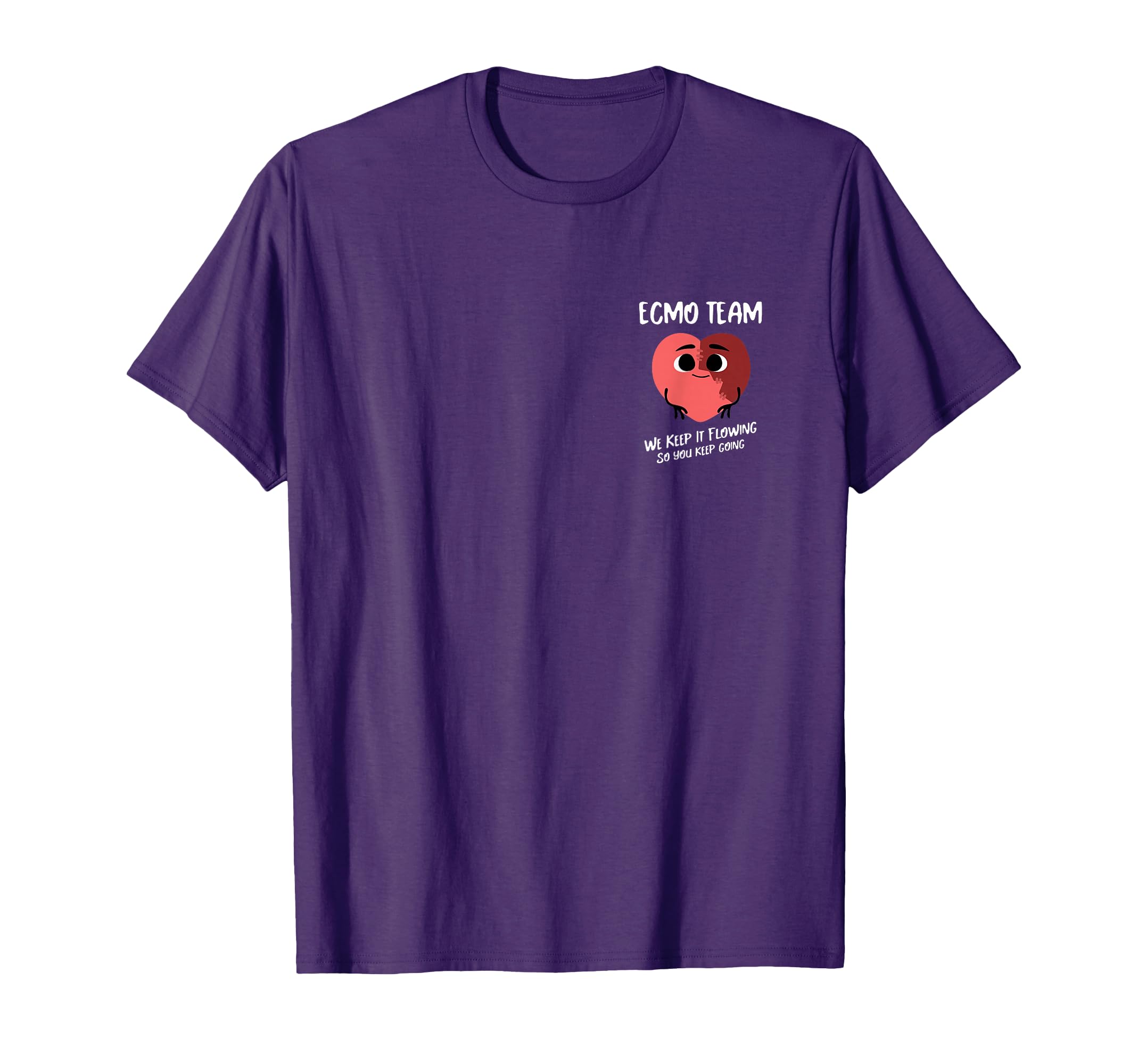Ecmo Team We Keep It Flowing T-Shirt - Custom Art Print Unisex - T-Shirt, Sweatshirt, Hoodie