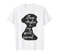 Janeite Austenite Literature Jane Austen T-Shirt - Custom Art Print Unisex - T-Shirt, Sweatshirt, Hoodie
