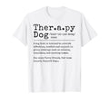 Therapy Dog Definition Therapy Dog Mom T-Shirt - Streetwear Style Unisex - T-Shirt, Sweatshirt, Hoodie