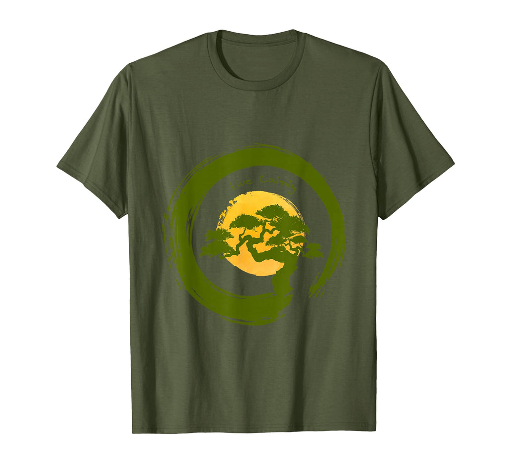 Live Calmly Mindfulness Practitioner T-Shirt - Fun Novelty Design Unisex - T-Shirt, Sweatshirt, Hoodie