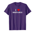 I Love Mindfulness Heart Meditation T-Shirt - Aesthetic Graphic Unisex - T-Shirt, Sweatshirt, Hoodie