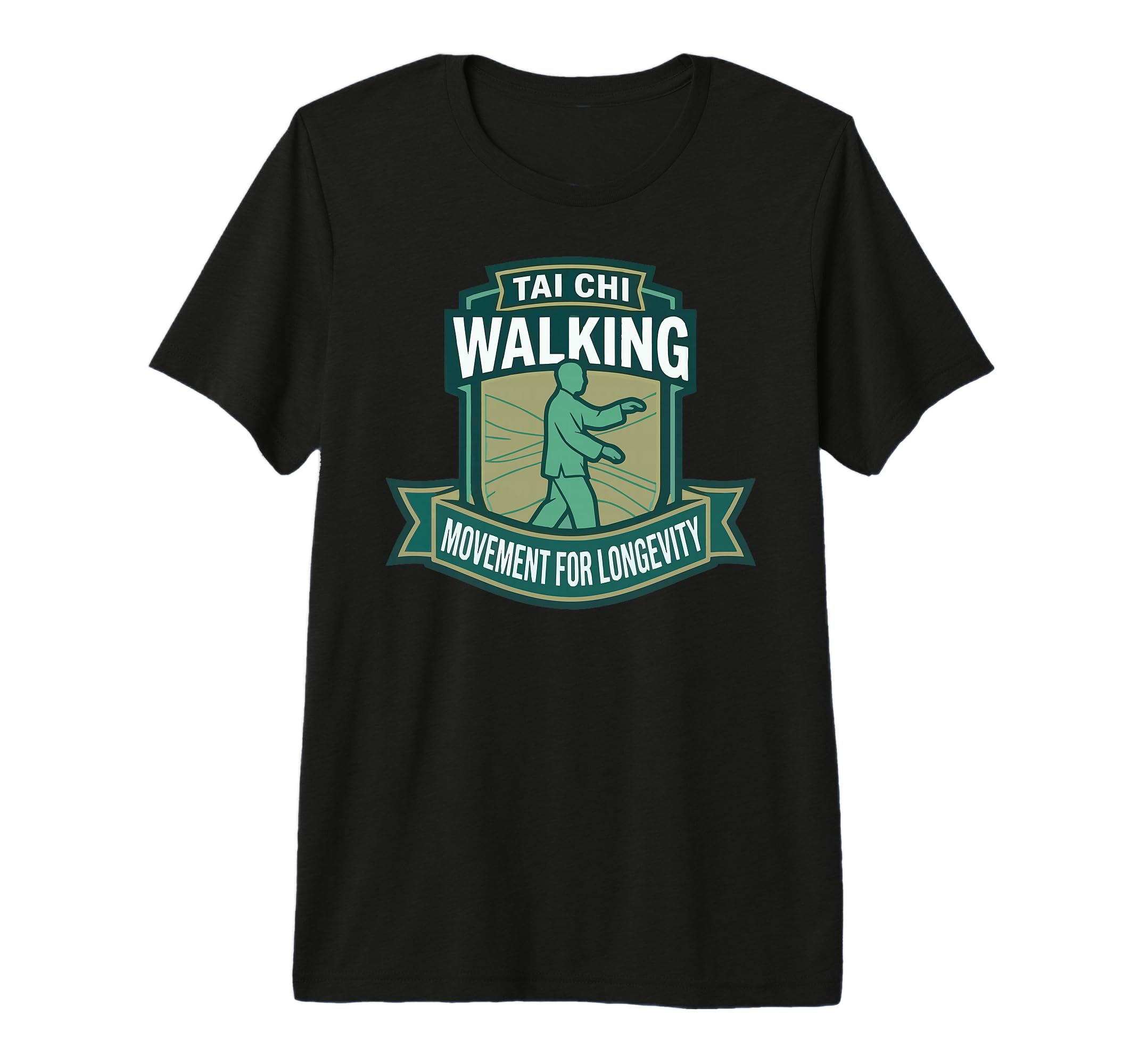 Tai Chi Walking Seniors Longevity T-Shirt - Streetwear Style Men Women - T-Shirt, Sweatshirt, Hoodie