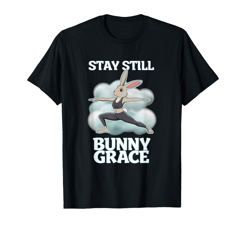 Fitness Bunny Lovers Mindful Yoga T-Shirt - Custom Art Print for Adults - T-Shirt, Sweatshirt, Hoodie