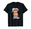 Cat Book Coffee Lover T-Shirt - Casual Everyday Wear Unisex - T-Shirt, Sweatshirt, Hoodie