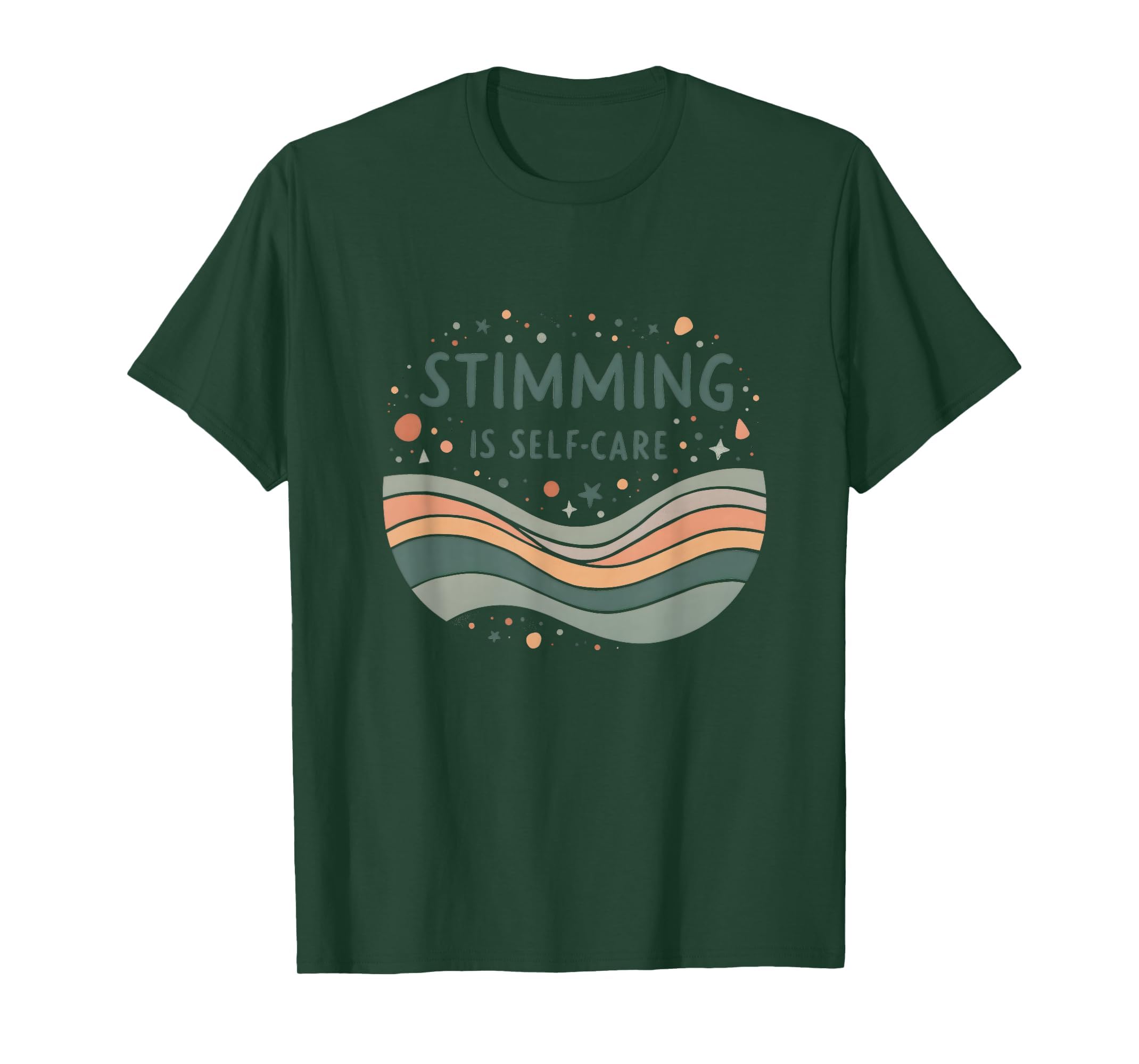 Stimming Is Self Care Autism Awareness T-Shirt - Graphic Print Unisex - T-Shirt, Sweatshirt, Hoodie