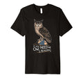 If You Need Me Owl Be Reading Books T-Shirt - Graphic Print Men Women - T-Shirt, Sweatshirt, Hoodie