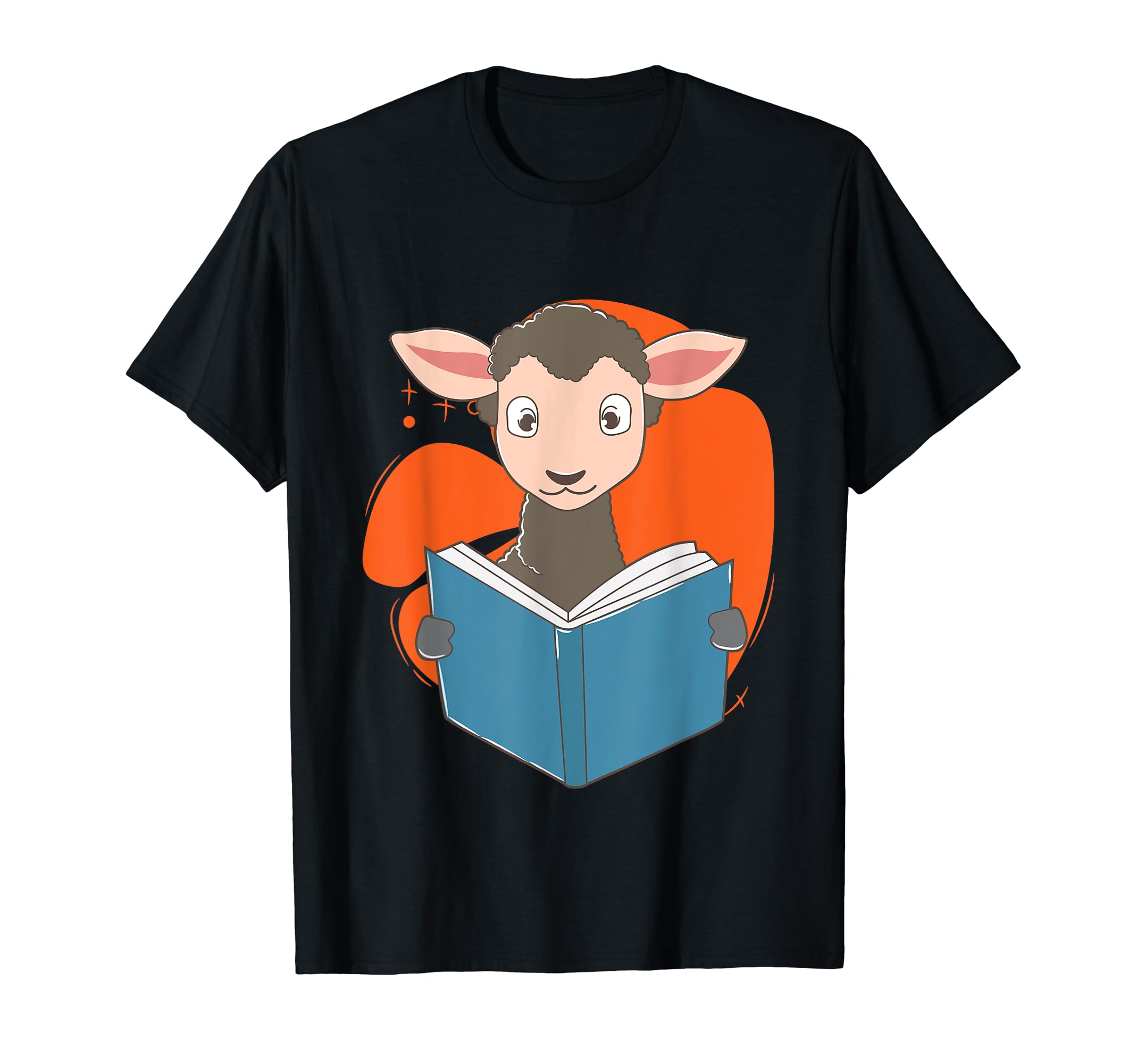 Sheep Reading Books Literature Hobby T-Shirt - Streetwear Style Men Women - T-Shirt, Sweatshirt, Hoodie