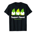 Green Ribbon Support Squad Gnome T-Shirt - Fun Novelty Design for Adults - T-Shirt, Sweatshirt, Hoodie