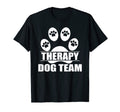 Therapy Dog Team Group Animal T-Shirt - Custom Art Print for Adults - T-Shirt, Sweatshirt, Hoodie