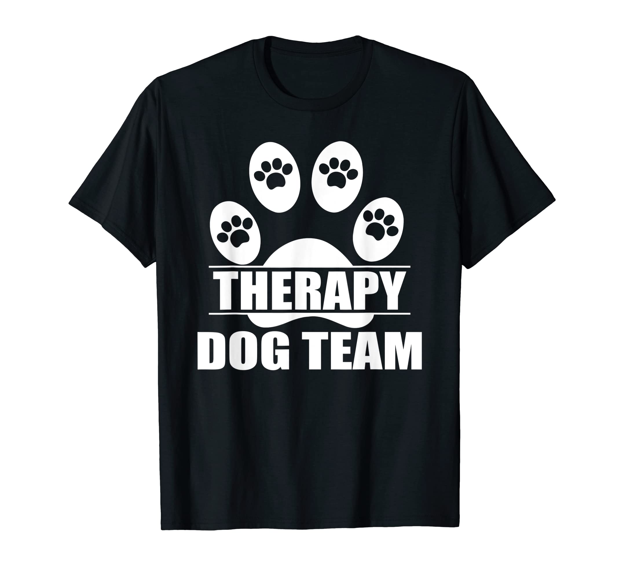 Therapy Dog Team Group Animal T-Shirt - Custom Art Print for Adults - T-Shirt, Sweatshirt, Hoodie