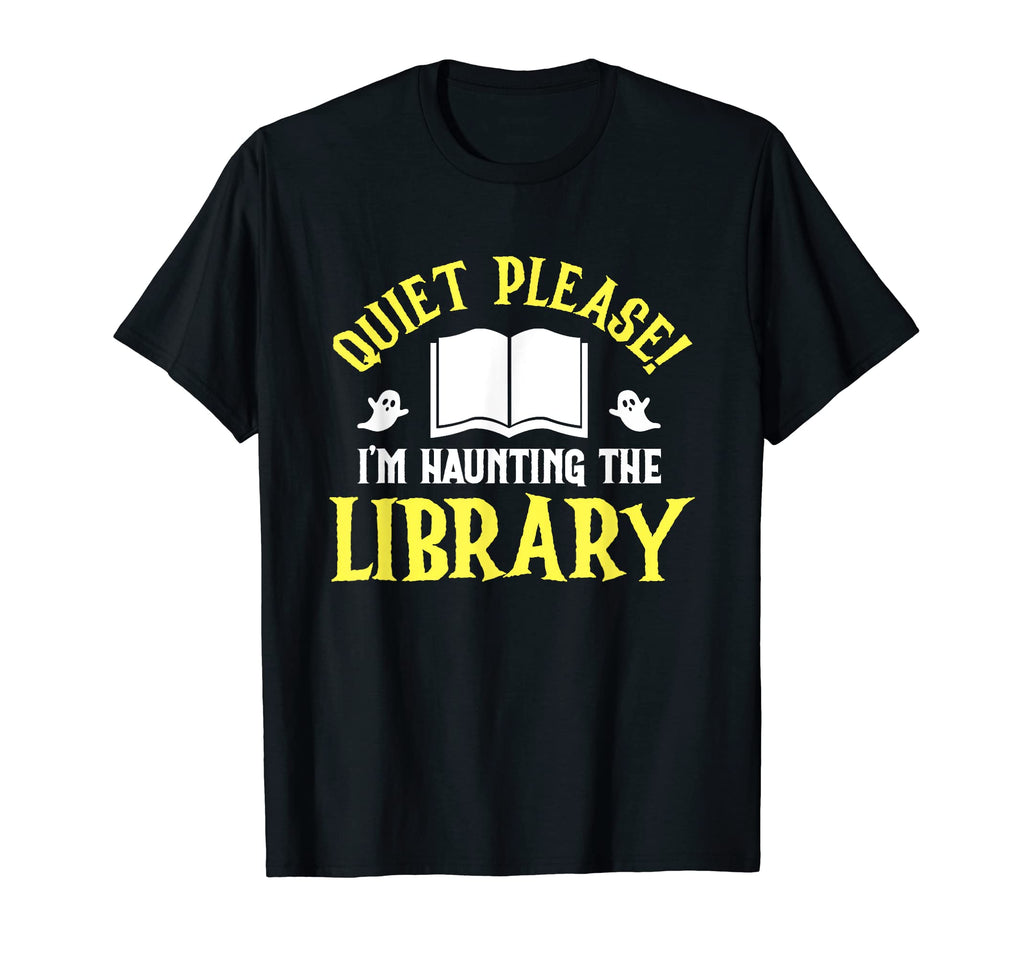 Halloween Librarian Bookworm Book T-Shirt - Fun Novelty Design for Adults - T-Shirt, Sweatshirt, Hoodie