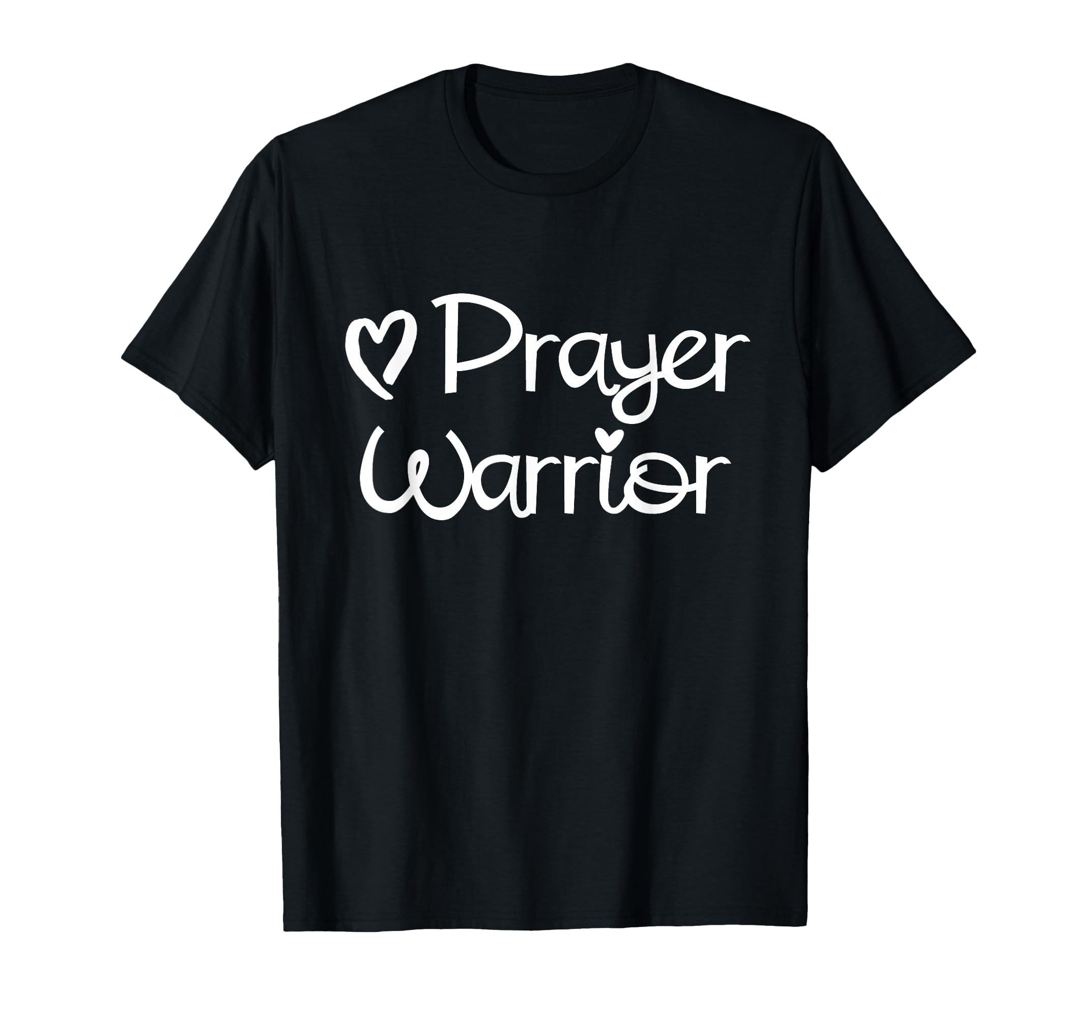 Inspirational Prayer Warrior Faith T-Shirt - Minimalist Print Men Women - T-Shirt, Sweatshirt, Hoodie