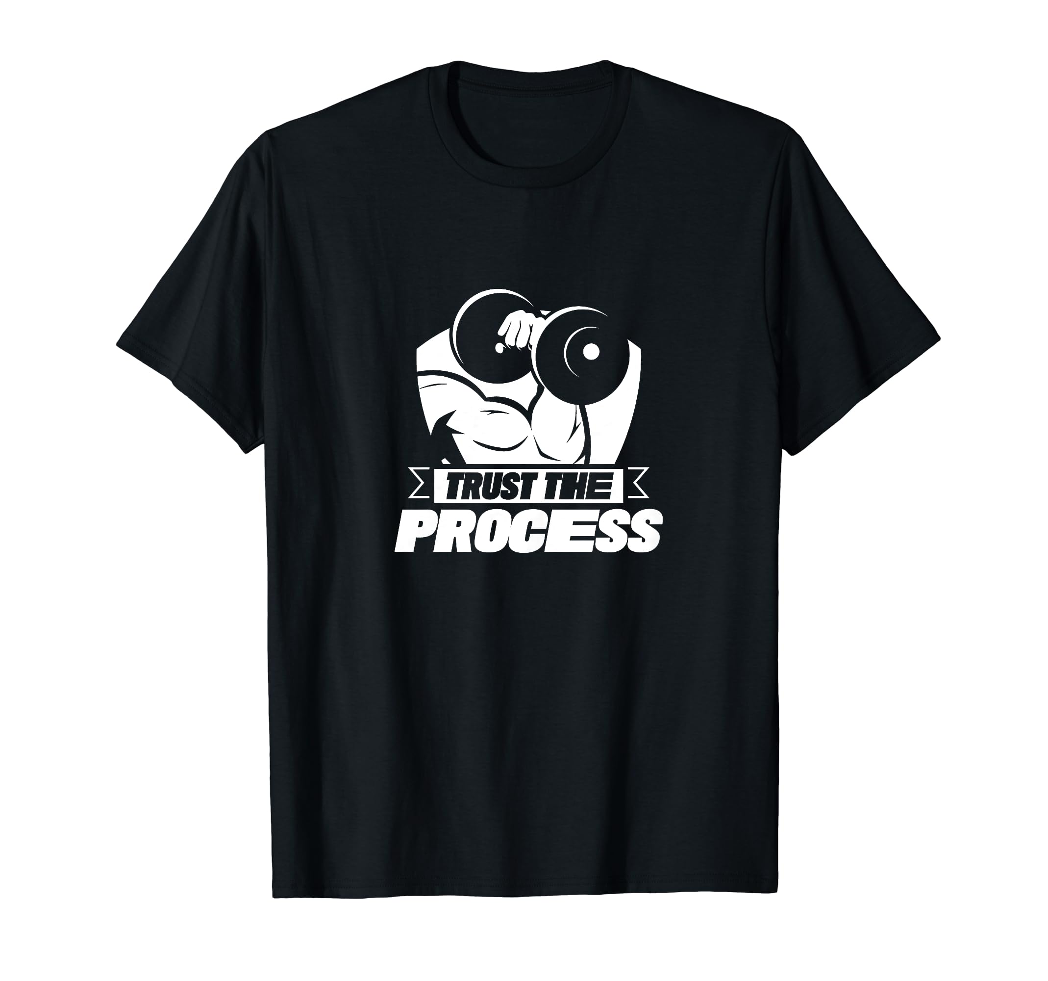 Trust Process Fitness Gym Workout T-Shirt - Graphic Print Men Women - T-Shirt, Sweatshirt, Hoodie