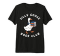 Funny Silly Goose Book Club Gift Book T-Shirt - Graphic Print for Adults - T-Shirt, Sweatshirt, Hoodie