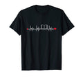 Book Heartbeat Funny Reading Gift T-Shirt - Streetwear Style Men Women - T-Shirt, Sweatshirt, Hoodie