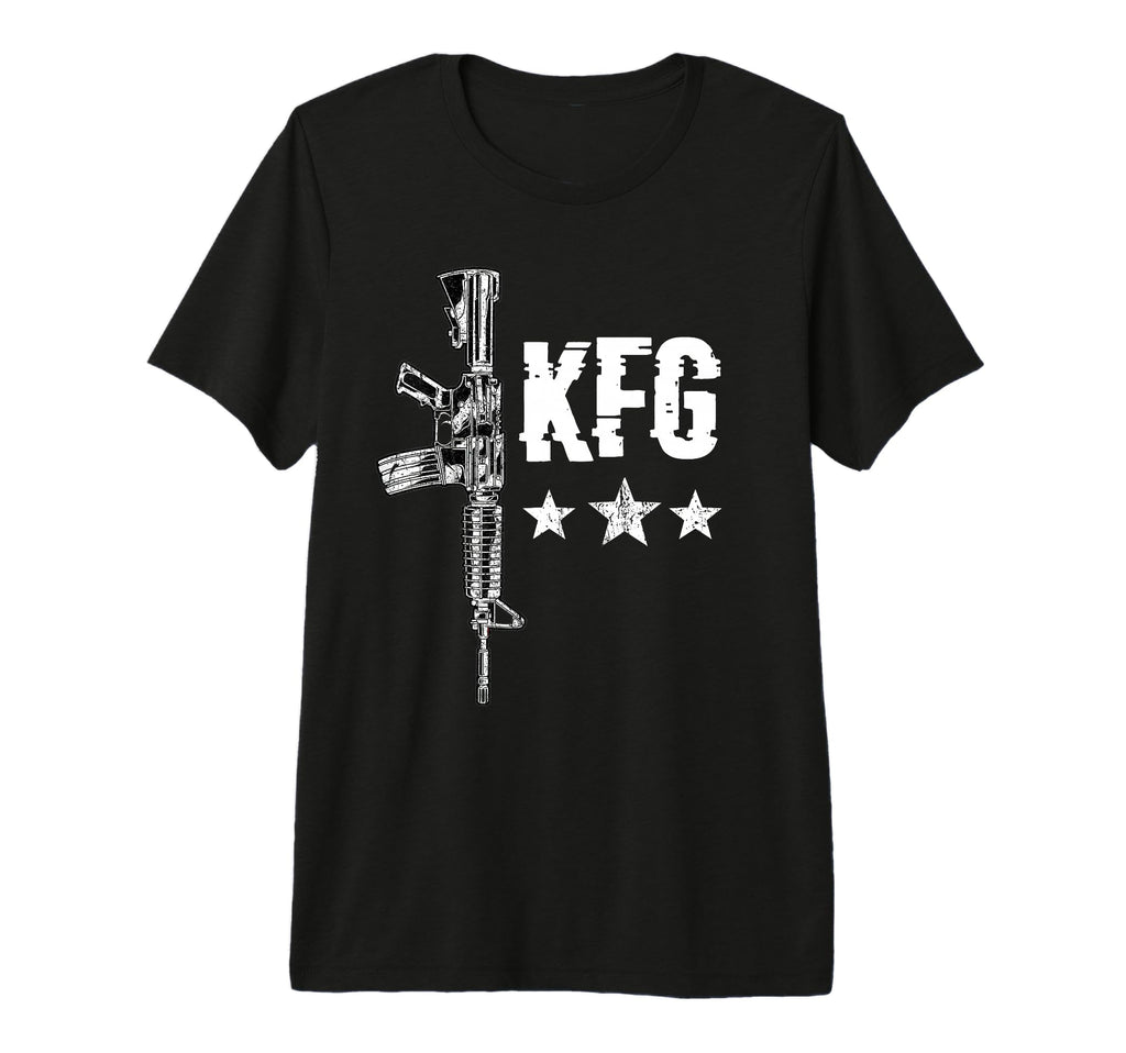 Kfg Keep Fn Going Military Army Ar 15 T-Shirt - Unique Graphic Unisex - T-Shirt, Sweatshirt, Hoodie