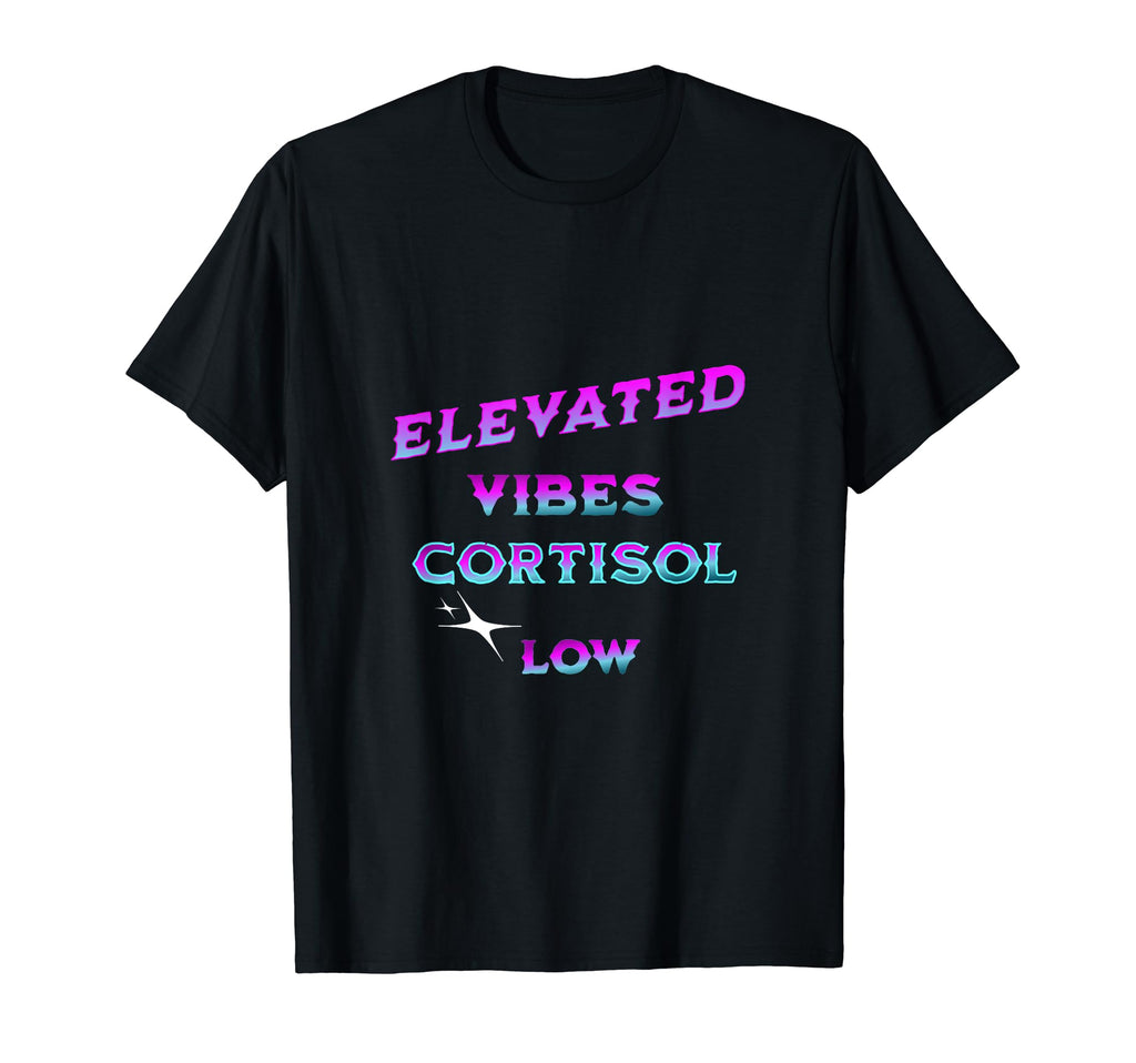 Stress Free Life Low Cortisol T-Shirt - Minimalist Print for Adults - T-Shirt, Sweatshirt, Hoodie