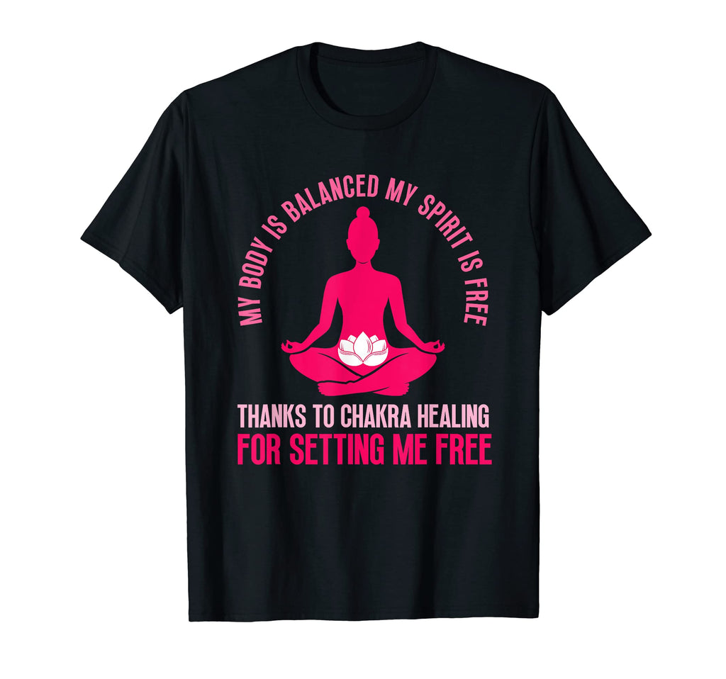 Yoga Chakra Alignment Spiritual Meditation T-Shirt - Trendy Graphic Unisex - T-Shirt, Sweatshirt, Hoodie