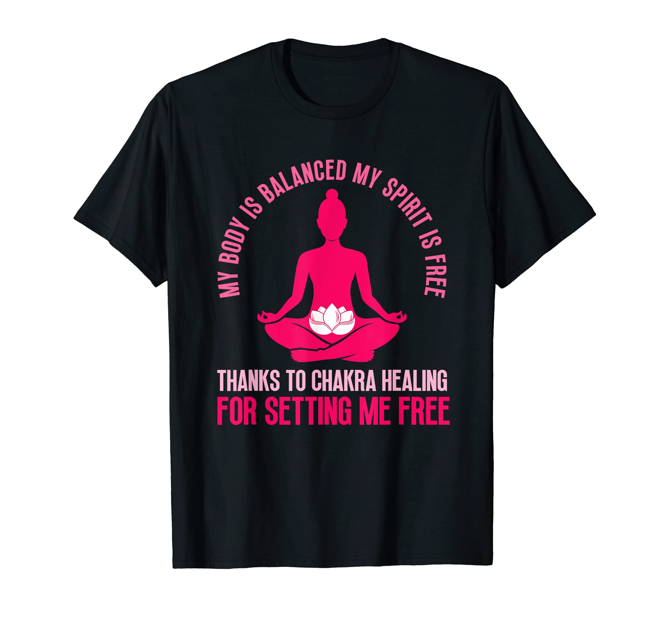 Yoga Chakra Alignment Spiritual Meditation T-Shirt - Trendy Graphic Unisex - T-Shirt, Sweatshirt, Hoodie