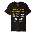 Dragon Reading Things I Do My Spare T-Shirt - Streetwear Style Men Women - T-Shirt, Sweatshirt, Hoodie