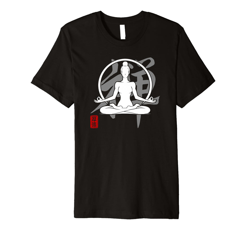 Yoga Zen Japan Kanji Art T-Shirt - Casual Everyday Wear Men Women - T-Shirt, Sweatshirt, Hoodie