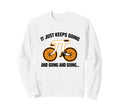 It Just Keeps Going Going Funny Pi Sweatshirt - Trendy Graphic Unisex - T-Shirt, Sweatshirt, Hoodie