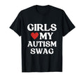 Funny Autistic Gifts Awareness Love My T-Shirt - Novelty Apparel Unisex - T-Shirt, Sweatshirt, Hoodie