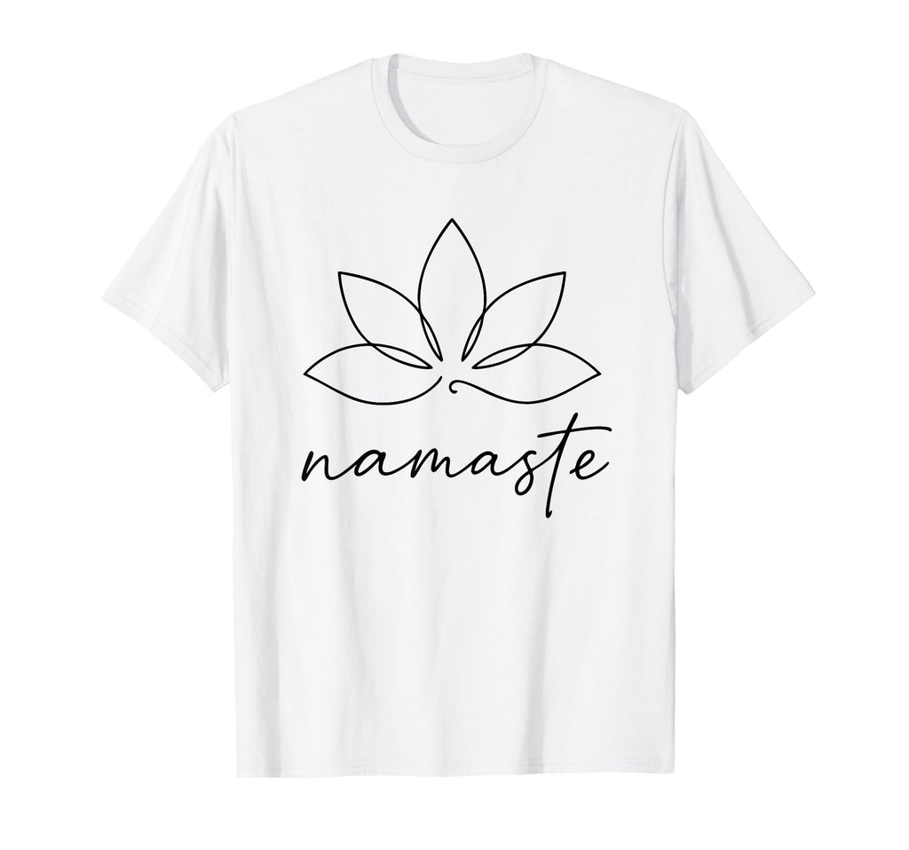 Minimalist Lotus Meditation T-Shirt - Novelty Apparel for Adults - T-Shirt, Sweatshirt, Hoodie
