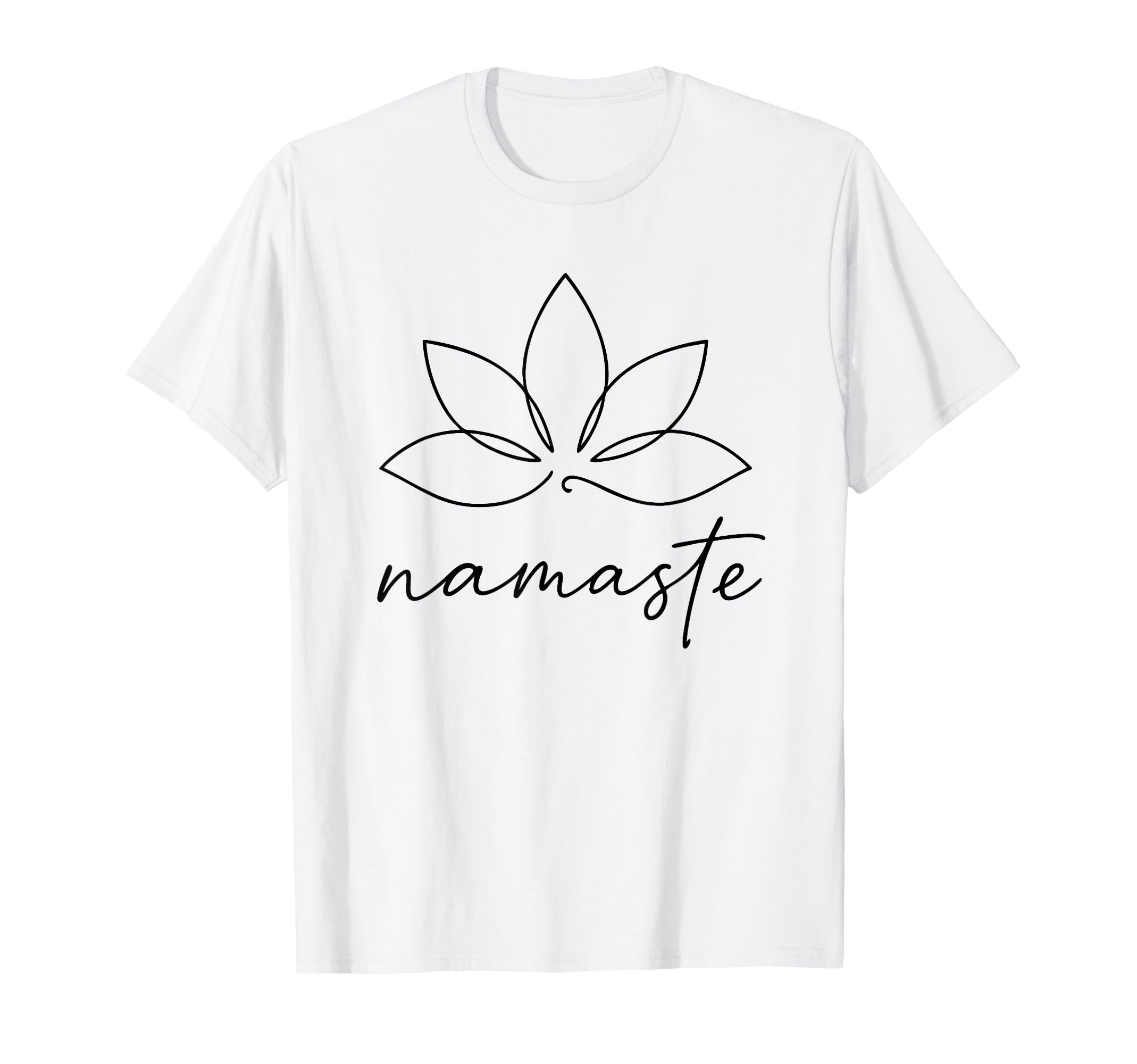 Minimalist Lotus Meditation T-Shirt - Novelty Apparel for Adults - T-Shirt, Sweatshirt, Hoodie