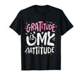 Gratitude Is My Attitude Positive T-Shirt - Graphic Print Men Women - T-Shirt, Sweatshirt, Hoodie