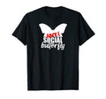 Introvert Antisocial Butterfly T-Shirt - Fun Novelty Design Men Women - T-Shirt, Sweatshirt, Hoodie