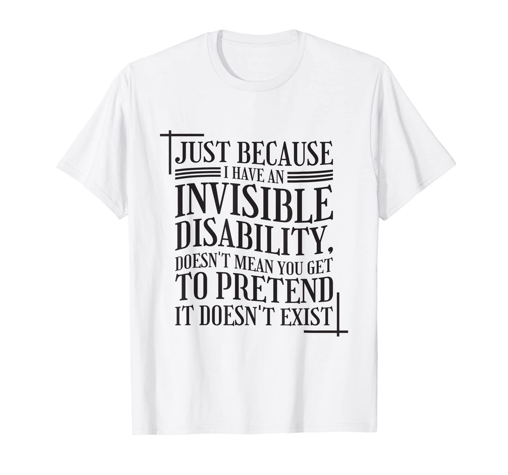 Mental Health Invisible Disability T-Shirt - Graphic Print for Adults - T-Shirt, Sweatshirt, Hoodie