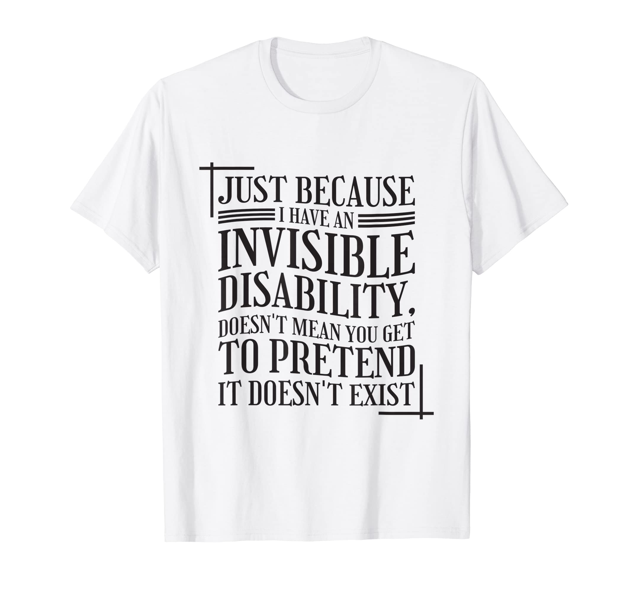 Mental Health Invisible Disability T-Shirt - Graphic Print for Adults - T-Shirt, Sweatshirt, Hoodie
