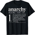 Anarchy Definition in Classic Dictionary Style T-Shirt Unisex T-shirt, Sweatshirt, Hoodie, Long Sleeve Tee - T-Shirt, Sweatshirt, Hoodie