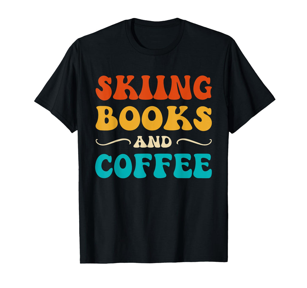 Groovy Funny Skiing Books And T-Shirt - Casual Everyday Wear for Adults - T-Shirt, Sweatshirt, Hoodie